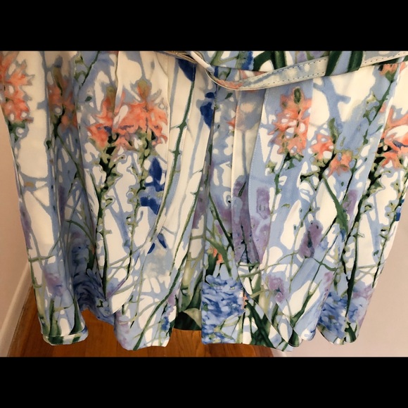 Cynthia Steffe floral silk romper - Picture 2 of 8